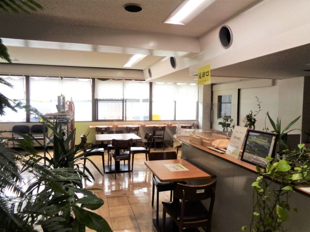 東村山社会福祉センターカフェ　古本市開催